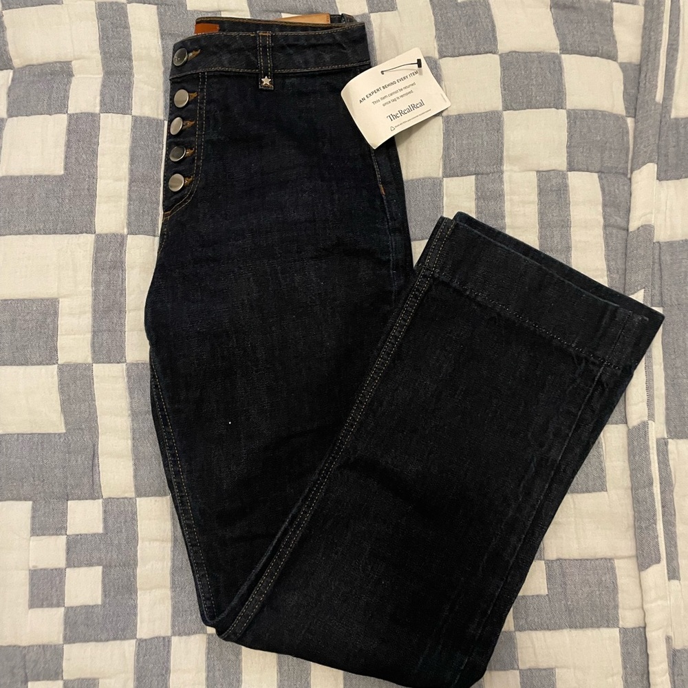 Straight Leg Jeans. ALEXACHUNG